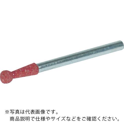 TRUSCO ゴム軸付砥石 球型 Φ10X軸3 80# 10本入 ( CH810RC ) トラスコ中山(株)