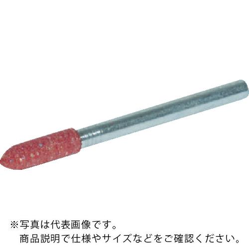 TRUSCO ゴム軸付砥石 砲弾型 Φ10X幅20X軸3 80# 10本入 ( CH810HC ) トラスコ中山(株)