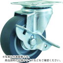 TRUSCO キャスター TYSシリーズ 自在 SP付 エラストマー車50mm ( TYSELB-50 ) トラスコ中山(株)