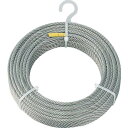 TRUSCO ステンレスワイヤロープ Φ8.0mmX30m ( CWS-8S30 ) トラスコ中山(株)