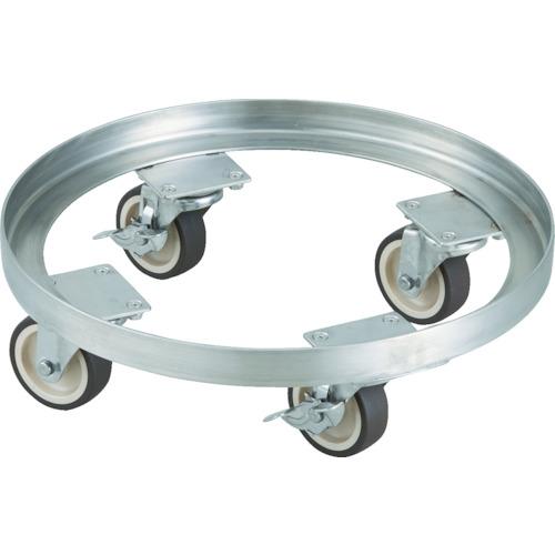 TRUSCO SUS304 タンク台車 25L ステン金具 NU車輪 ( STA-25-SNU ) トラスコ中山(株)