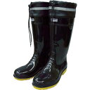 【SALE価格】TRUSCO 耐油安全ブーツ フード付 3L 黒 ( TSBF-3L-BK ) トラスコ中山(株)