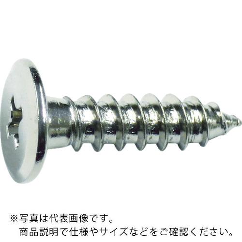TRUSCO 超低頭タッピングねじ ニッケルメッキ M4X20 18本入 ( TFTN-0420 ) トラスコ中山(株)