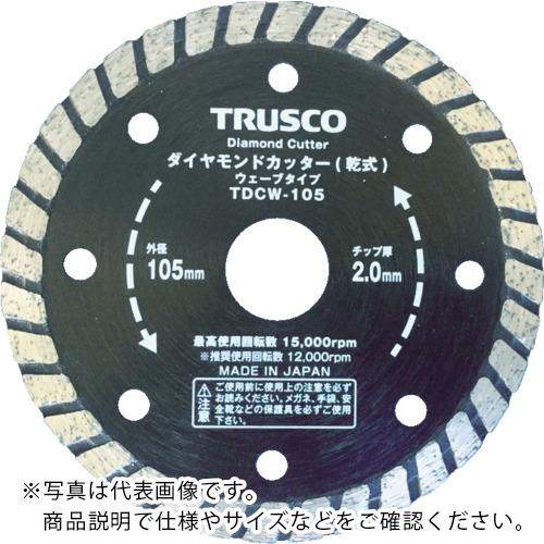 TRUSCO ��������ɥ��å��� 200X2.2TX7WX25.4H �������� ( TDCW-200 ) �ȥ饹���滳(��)