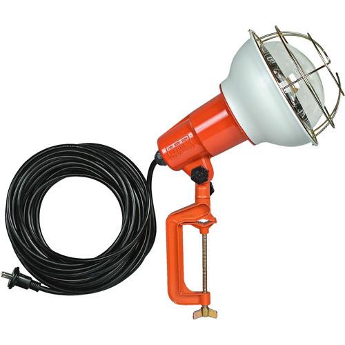 乐天商城 - ハタヤ ( ハタヤリミテッド ) 防雨型作業灯 リフレクターランプ200W 100V電線10m バイス付 ( RE-210 )