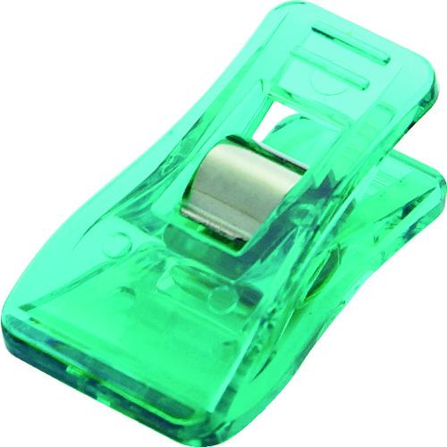 TRUSCO スタンドクリップ 緑 30個入 ( T