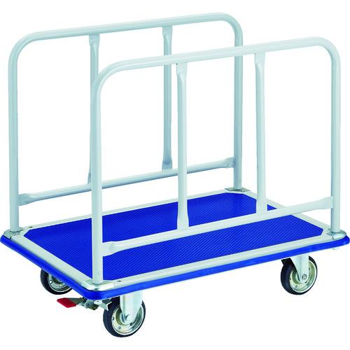 TRUSCO プレス製運搬車 台車 ドンキーカート サイドハンドル915×615 ストッパー付 ( 310NS ) トラスコ..