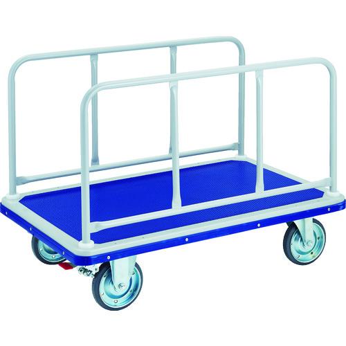TRUSCO プレス製運搬車 台車 ドンキーカート サイドハンドル1225×775 ストッパー付 ( 510NS ) トラスコ..