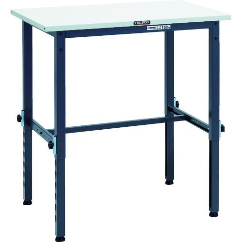 TRUSCO 軽荷重作業台高さ調節式(150kg)AEM型 900X600XH650~950 基本タイプ ダークグレー色 ( SAEM-0960 DG ) トラスコ中山(株)