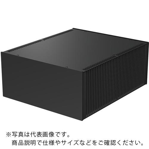 乐天商城 - タカチ ( タカチ電機工業 ) 縦型ヒートシンク式アルミサッシケース ブラック ( HY133-28-33BB ) 【メーカー取寄】