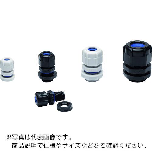タカチ 耐候性Mネジケーブルグランド ライトグレー ( RMW12L-7S ) (株)タカチ電機工業 【メーカー取寄】
