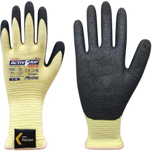 トワロン まとめ買い 耐切創手袋 アクティブグリップアドバンスKEV-S 8/M (12双入) ( 591S-12P-8M ) (..