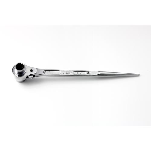 楽天Orange Tool TokiwaTOP 総磨きシルバーメッキラチェットレンチ 17X21mm （ RM-17X21SV ） トップ工業（株）
