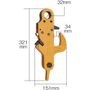 【SALE価格】スーパー 敷鉄板専用フック(抜去式)スーパーフットロック 容量3.0ton ( SDH3 ) (株)スーパーツール