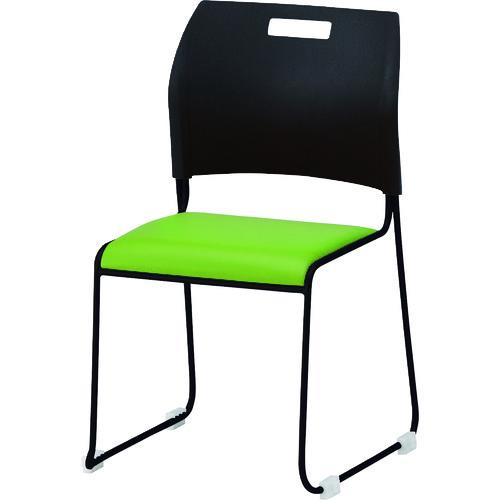 乐天商城 - 【SALE価格】TOKIO ( 藤沢工業 ) スタッキングチェア グリーン ( NSC-B50L GN ) 藤沢工業(株)
