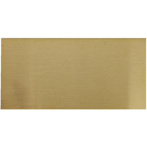 光 真鍮板 0.5×50×100mm ( YZ552 ) (株)光