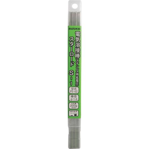 Rakuten - SUZUKID 溶接棒 スターロードS-1 低電圧ステンレス用 1.6φ×200g ( PS-02 )