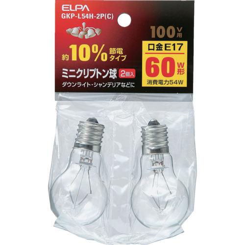 ELPA ミニクリプトン球 ( GKP-L54H-2P(C) )