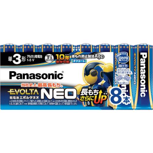 樂天商城 - Panasonic エボルタNEO 単3形 乾電池8P ( LR6NJ/8SW )