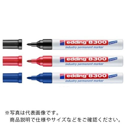 樂天商城 - edding 8300工業用油性マーカー黒 ( EDD-8300-BK )