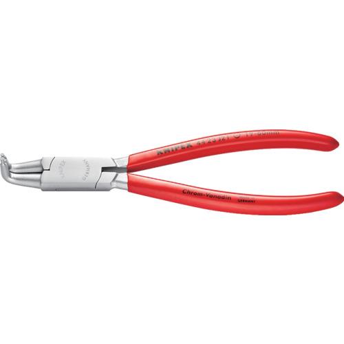 乐天商城 - KNIPEX 穴用スナップリングプライヤー90度 クロムメッキ ( 4423-J21 )