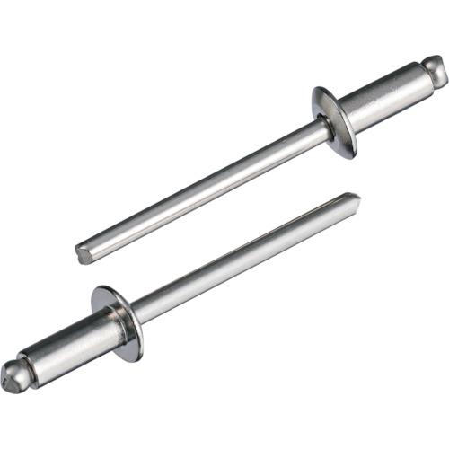 エビ ブラインドリベット(丸頭) ステンレス/ステンレス製 6-4(1000本入) ( LST64 ) (株)ロブテックス