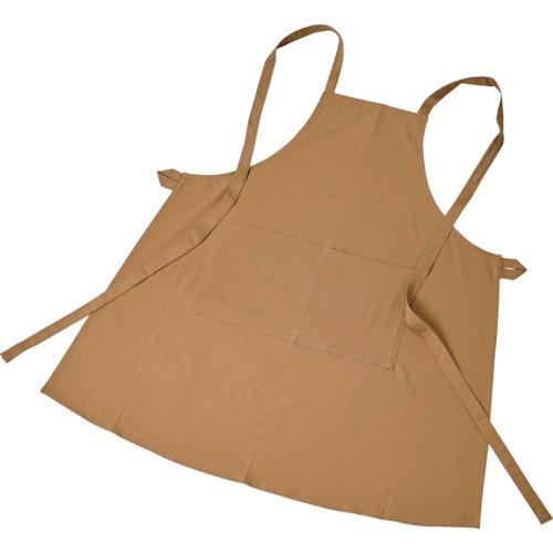 TRUSCO 難燃ストレッチ 胸当てエプロン ベージュ ( FRPE-BE ) トラスコ中山(株)