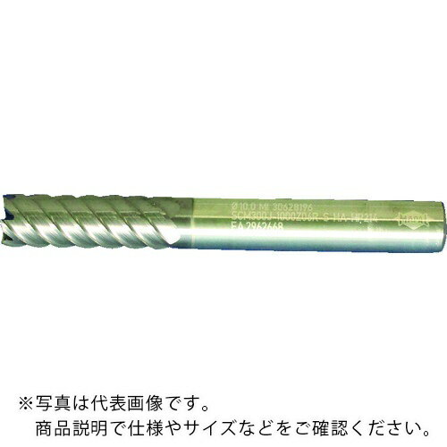 MAPAL ( マパール ) 超硬スクエアエンドミル OptiMill-Hardned 高硬度用 多枚刃 ミディアム刃長 刃径8mm 刃長24mm 全長68mm シャンク径8mm ( SCM300J-0800Z06R-S-HA-HP214 )