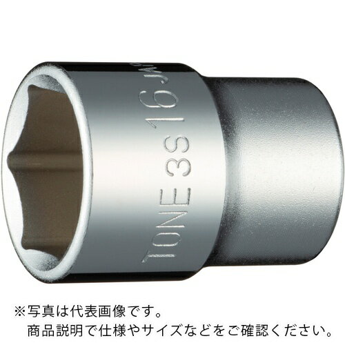 TONE ソケット(6角) 対辺寸法16mm 全長29mm ( 3S-16 )