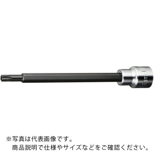 TONE ヘックスローブソケット ロングトルクスソケット(いじり防止タイプ) T27 先端寸法4.96mm ( 3TX-T27HL )