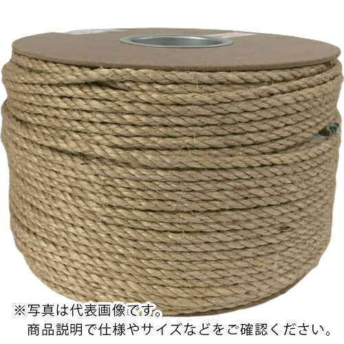 ユタカメイク マニラロープドラム巻 6φ×200m ( PRM-10 )
