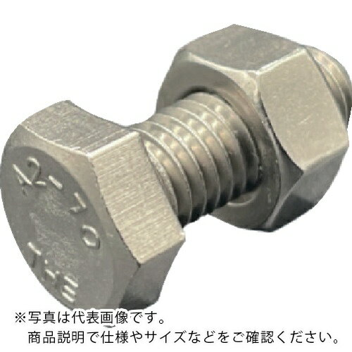 樂天商城 - HIーLEAD ( プロスパー洸洋 ) 六角ボルト・ナット(本体規格/新JIS) A2-70 SUS304/ステンレス M10X30L ピッチ1.5 全ねじ スタイル1ナット ( IS6FBNA270-M1030P15 )