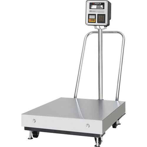 A＆D ( エー・アンド・デイ ) 本質安全防爆大型台はかり ひょう量300kg×最小表示0.05/0.1kg 取っ手・キャスター付き ( HV-300KCEPB ) 【メーカー取寄】