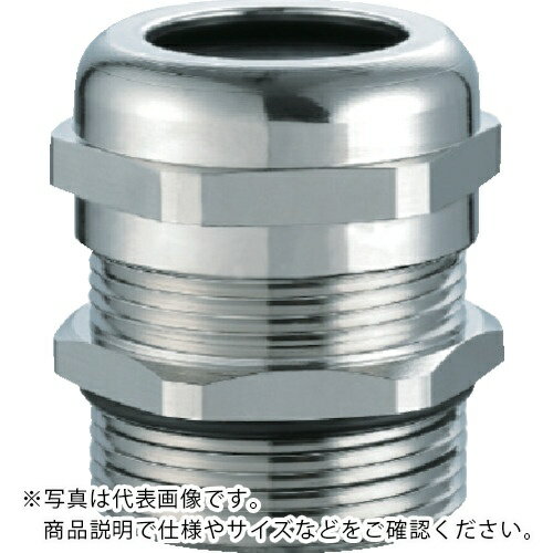 乐天商城 - TRUSCO ( トラスコ中山 ) 【売切廃番】 EMCケーブルグランド 適合ケーブル18~21mm M32X1.5 ( TM3221BRL-EMC-R )