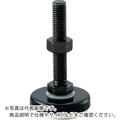 樂天商城 - TRUSCO ( トラスコ中山 ) 【売切廃番】アジャスターボルト EPTゴム M20X130 スチール製 ( TAZ-20X130E )