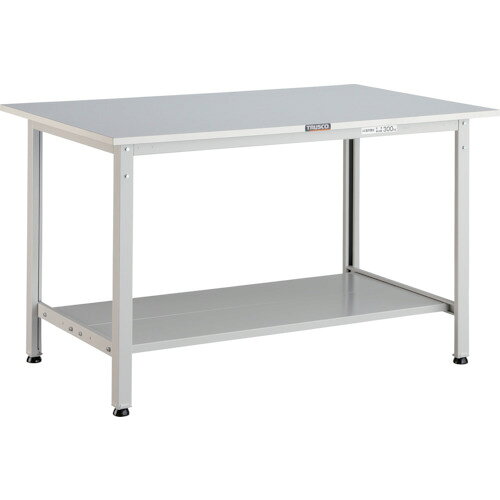 TRUSCO ( トラスコ中山 ) 軽荷重作業台(300kg)AE型 1200X750XH740 下 ...