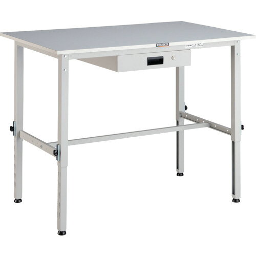 TRUSCO ( トラスコ中山 ) 軽荷重作業台高さ調節式(150kg)AEM型 1200X750X ...