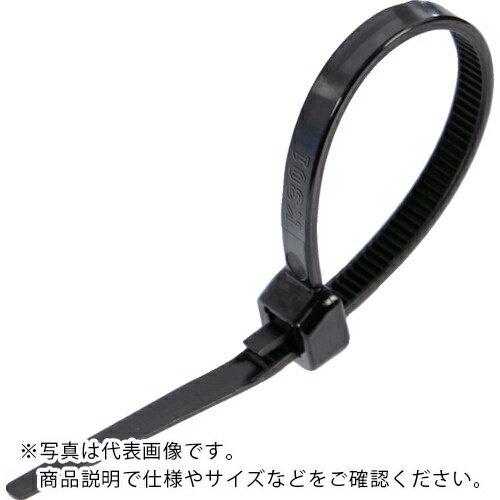 乐天商城 - 【SALE価格】TRUSCO ( トラスコ中山 ) リリースタイ 幅3.6mmX100mm 最大結束Φ25 耐候性 ( TRRCV-100W(RCV100W)(100ポンイリ) )