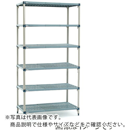 樂天商城 - ERECTA ( エレクター ) メトロマックスQ 間口756mm×奥行620mm×高さ1886mm 6段 ( MQ2430GMQ74PE6 )