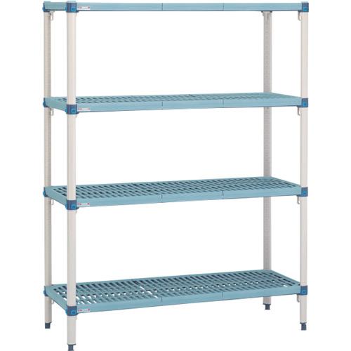 乐天商城 - ERECTA ( エレクター ) メトロマックスQ 間口605mm×奥行620mm×高さ1581mm 4段 ( MQ2424GMQ63PE4 )