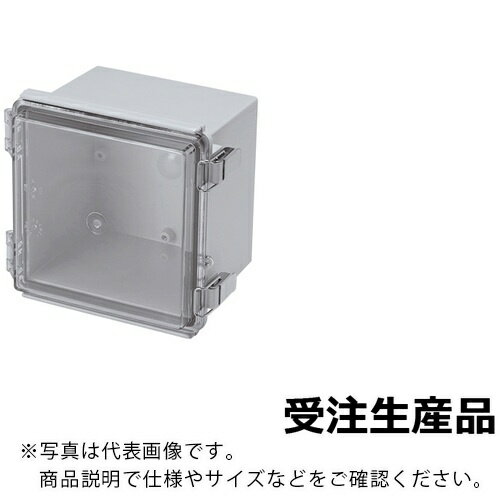 乐天商城 - タカチ ( タカチ電機工業 ) UL認証 防水・防塵開閉式ポリカ-ボネートプラボックス BC-Cシリーズ 120.5×150×150mm ( BC-CTP-151512 )