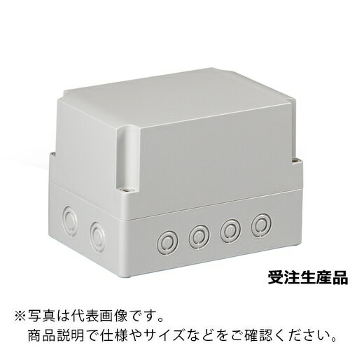 樂天商城 - タカチ ( タカチ電機工業 ) UL認証 防水・防塵ポリカ-ボネートボックス SPCM.Uシリーズ 125×175×125mm ( SPCM131813G.U )