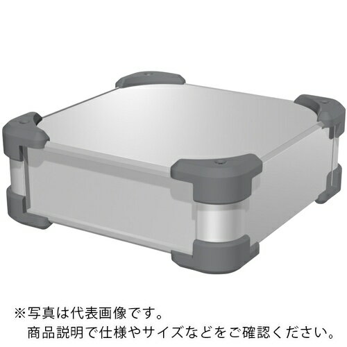 樂天商城 - タカチ ( タカチ電機工業 ) コーナーガード付アルミケース AUGシリーズ シルバー/グレー 233.5×368×208mm ( AUG222-20-36-SG )