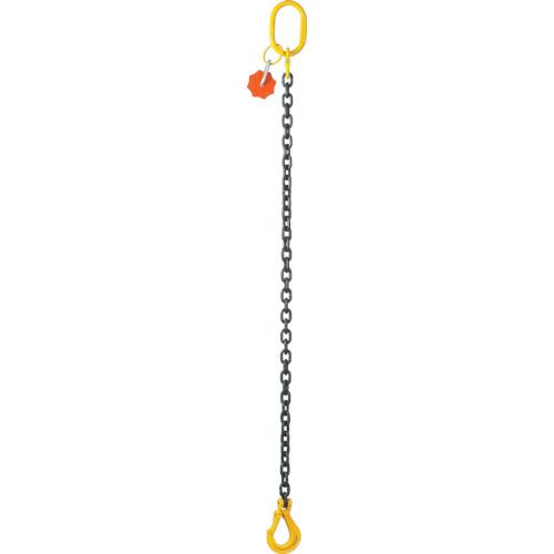 EAGLE ( イーグル・クランプ ) スリングフック(クレビス型)付チェーン(シングルタイプ) ( SSHD-S-0.5-1.0M-V )(4.0)
