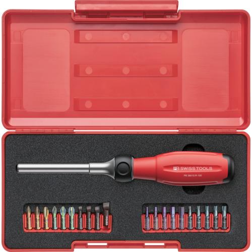 PBスイスツールズ Twister-ToolBox入リビットホルダーセットS ( 38510.R-100 SET )