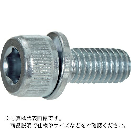 乐天商城 - TRUSCO ( トラスコ中山 ) 六角穴付組込ボルト P=2 三価白 M4X15 (30本入り) ( S260-0415 )