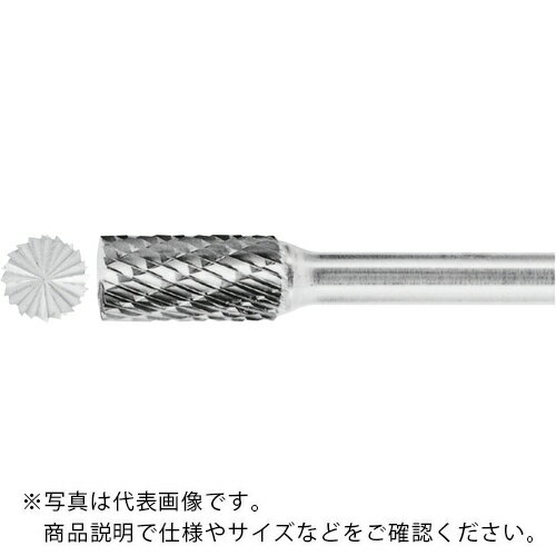 【SALE価格】スーパー ( スーパーツール ) スーパー超硬バー シャンク径6mm(円筒エンド刃型)シングルカット(刃径8.0) ( SB1C05ES )