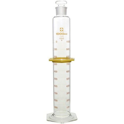 乐天商城 - SIBATA ( 柴田科学 ) 有栓メスシリンダー カスタムA 1000mL バンパー付 ( 026580-1000 )
