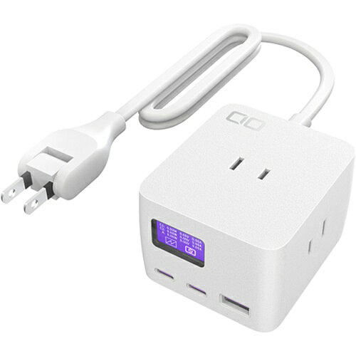 CIO 電源タップ Polaris CUBE DESK ホワイト ( CIO-PCD67W2C1A-WH )