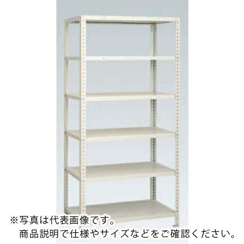 特長：棚板1段あたり150kgの軽量棚です。独立構造でレイアウト変更が容易です。組立てが簡単なボルトレス構造です。荷扱いに合わせて棚構成が選べます。支柱は凹形状に加工が施され高い剛性と安全性を実現しました。仕様：間口(mm)：1800奥行(mm)：450高さ(mm)：2100色：ネオホワイト棚段数(段)：5均等積載量(kg/段)：150棚板段数は最上段（天板用）含む注意：お客様組立品となります。　●メーカー取寄商品について 本商品はメーカーからの取寄商品となります。 納期は、メーカー確認後、メールでご連絡させて頂きます。 在庫状況、生産状況によっては、かなり納期がかかる場合もございます。 　※お急ぎの場合は、ご注文前の納期確認も承りますので、　　お気軽にお問い合わせください。 　●代表画像について 商品によっては、代表画像を使用している場合がございます。 商品のカラー、サイズなどが異なる商品をイメージ画像として 使用させて頂いている場合がございます。 必ず、商品の品番と仕様をご確認のうえ、ご注文お願いいたいます。 　●北海道・沖縄・離島・一部地域の送料について 別途追加で送料がかかる場合がございます。 送料がかかる場合は、メールにて送料をご連絡させて頂き、 お客様にご了承頂いてからの手配となります。 　●お買上げ明細書の廃止について 当店では、個人情報保護と環境保護の観点から同封を廃止しております。 お買上げ明細書が必要な場合は、備考欄に「お買上げ明細必要」と 記載お願いいたします。 当店からの出荷の場合は、同封にて発送させて頂きます。 （※メーカー直送の場合は、PDFデータをメールさせて頂きます。）